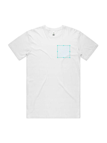 Embroidered AS Colour Staple Organic Tee
